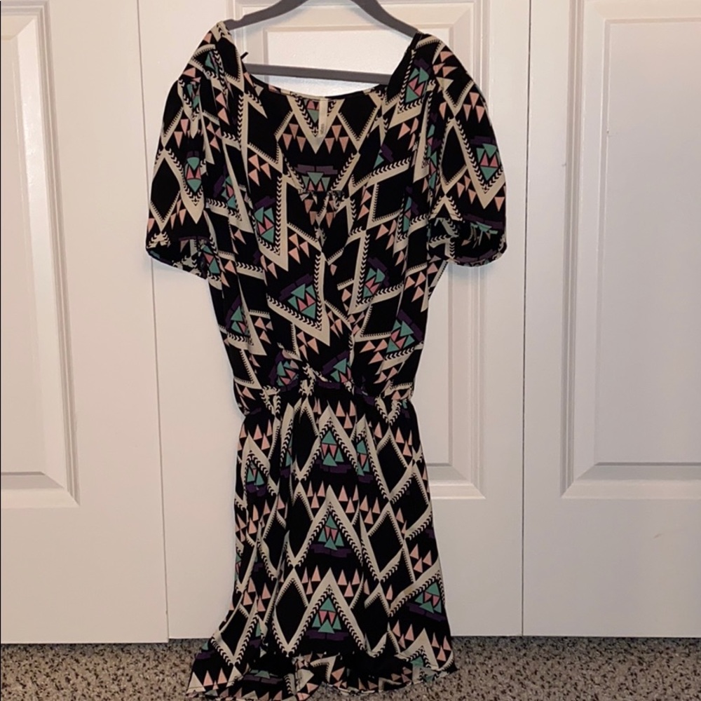 Short sleeve romper